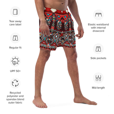 Four Corners - Men's Swim Trunks