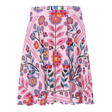Eastern Woodlands Pink Floral Pattern - Clara Skirt