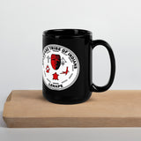 Delaware Lenape Tribe Seal Black Glossy Mug