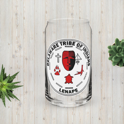 Delaware Tribe of Indians - Lenape - Can-Shaped Glass