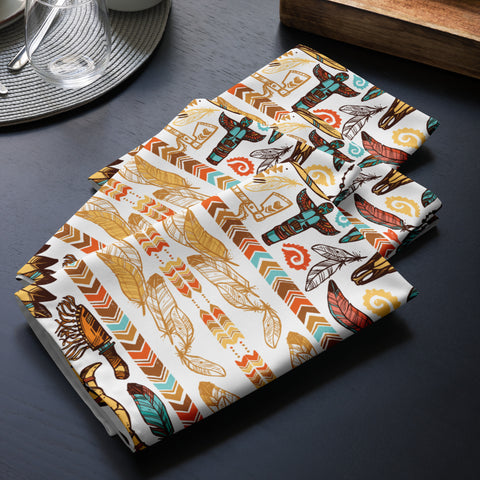 Iconic - Native American - Cloth Napkin Set