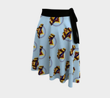 Huckleberry Gathering Basket Indigenous Designer Wrap Skirt