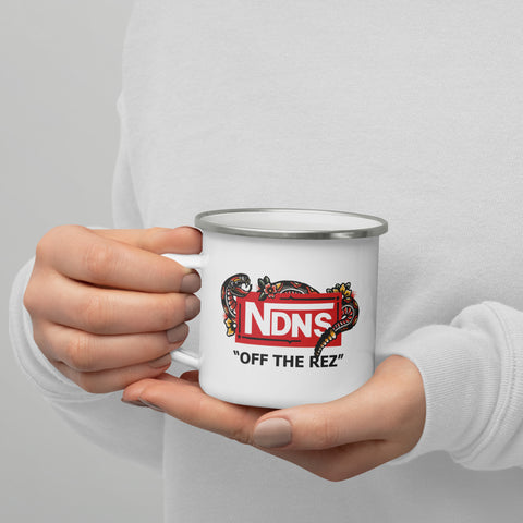 NDNS Off The Rez - Enamel Mug