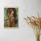 Mkwisagizo - Indigenous Goddess Gang - Art Nouveau Poster with Hangers