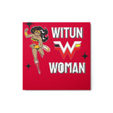 Witun Woman - Indigenous Super Heroes - Metal Print