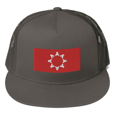 Oglala Sioux Tribe Flag - Lakota Mesh Back Snapback Hat