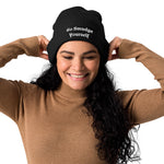 Go Smudge Yourself - Organic Ribbed Beanie