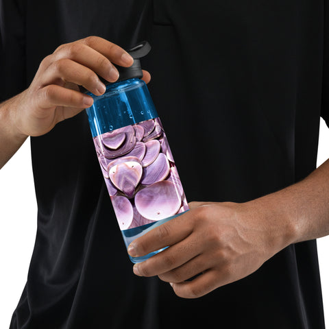 Wampum Shells I - Sports Water Bottle