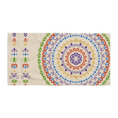 Eastern Wheel - Bath Towel