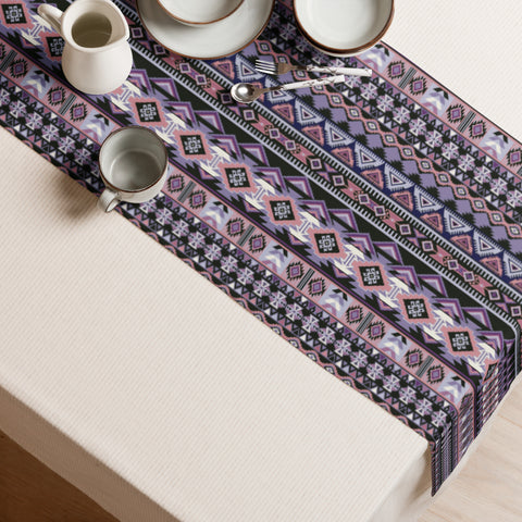 Indigenous Designer Table Runner - Native American Pattern by A. Foll