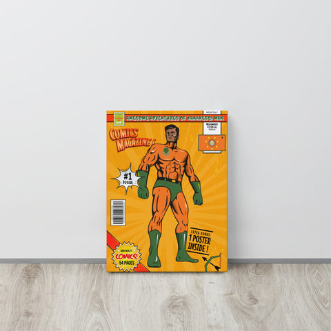 Kananesgi Man Super Hero - Canvas Print
