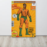 Kananesgi Man Super Hero - Canvas Print