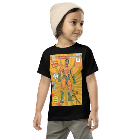 Kananesgi Man Super Hero - Toddler Short Sleeve Tee