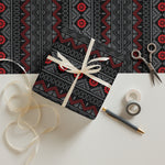 Indigenous Designer Gift Wrap - Acatec - Native American Pattern Wrapping Paper