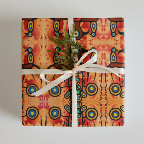 Transformation with Beauty - Native Designer - Wrapping Paper Sheets