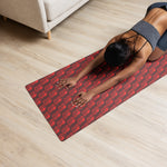 Three Tipis in Red Yoga mat