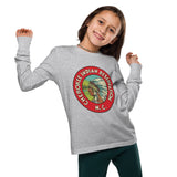 Vintage Cherokee Reservation North Carolina Youth Long Sleeve Tee