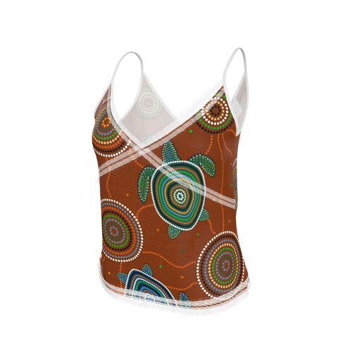 Beadwork Turtle Island - Earth Tones - Dreamy Cami