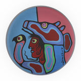 Ornamental Bowl - Norval Morrisseau's "Shaman With Bear Headdress"