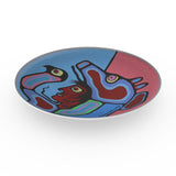 Ornamental Bowl - Norval Morrisseau's "Shaman With Bear Headdress"