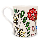 Traditional Woodland Florals - Bone China Mug