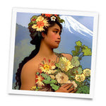 Mother ʻIolani - Original Art by A. Foll - Square Photo Print