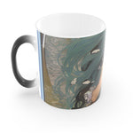 Indigenous Goddess Gang - Sedna I - Original Art by A. Foll - Heat Changing Mug