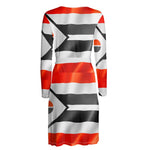 Arapaho Waving Flag - Designer Wrap Dress