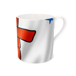 Nunavut Inuit Waving Flag - Bone China Mug