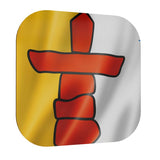 Nunavut Inuit Waving Flag - Coasters