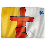 Nunavut Inuit Waving Flag - Tea Towels