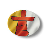 Nunavut Inuit Waving Flag - China Plates