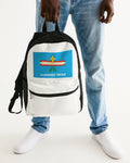 Shawnee Tribe Flag Small Canvas Backpack