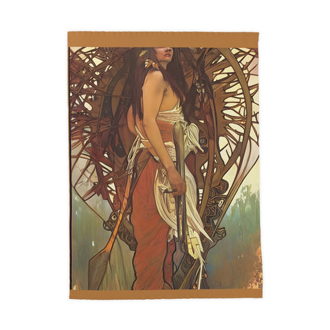 Indigenous Goddess Gang - Woven Lives - Art Nouveau Tea & Kitchen Towel