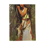 Indigenous Goddess Gang - Escanaba The Flat Rocks Woman - Art Nouveau Tea & Kitchen Towel