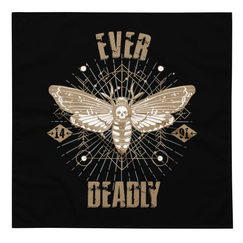 Ever Deadly Deaths Head Moth - Bandana