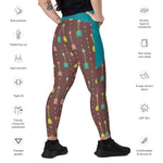 Few Will Hunt - Crossover Leggings with Pockets