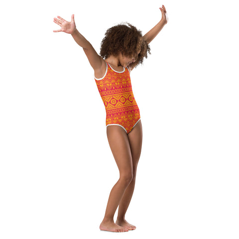 So Chill Xochitl - Print Kids Swimsuit
