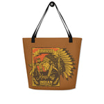 Keep Off Alcatraz -  Large Earth Steward Tote Bag