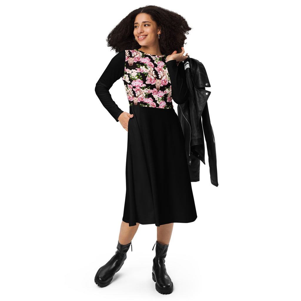 Deer Woman Black - Winter Dress Abenaki to Zuni Deer Woman Black - Winter Dress Abenaki to Zuni