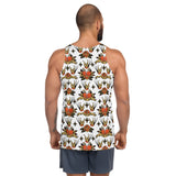 LAND BACK - AMERICAN TRADITIONAL TATTOO STYLE - Unisex Tank Top