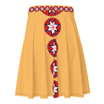 Wabanaki Star - Orange Sherbet - Clara Skirt