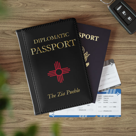 Zia Pueblo - Color - Diplomatic Passport Cover
