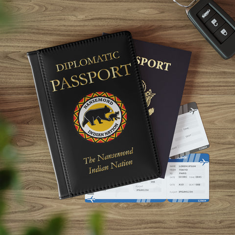 Nansemond Indian Nation - Diplomatic Passport Cover