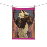 Indigenous Goddess Gang - Huntress - Art Nouveau Tea & Kitchen Towel