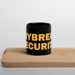 Frybread Security - Black Glossy Mug
