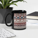 Deep Roots - Black Glossy Mug