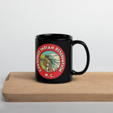Vintage Cherokee Reservation - Black Glossy Mug