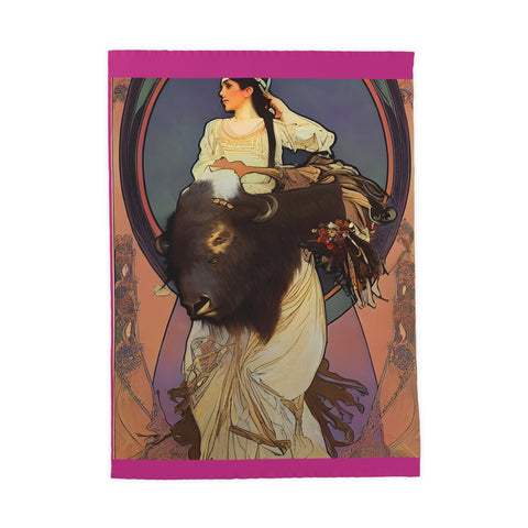 Indigenous Goddess Gang - Huntress - Art Nouveau Tea & Kitchen Towel