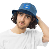 Cheyenne Flag - Denim Bucket Hat